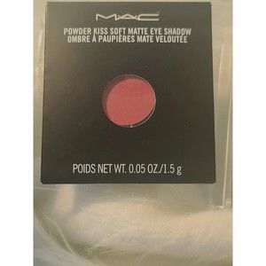 MAC A LITTLE TAMED POWDER KISS SOFT MATTE EYE SHADOW PRO PALETTE PAN REFILL NEW